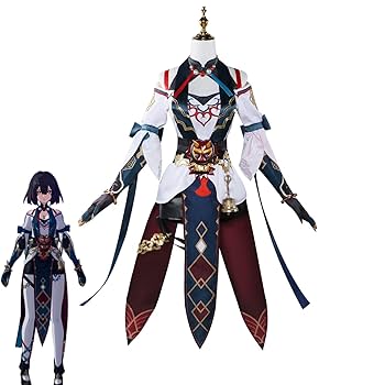 【即納フルセット】 崩壊スターレイル 雪衣 コスプレ 衣装+ウィッグ+靴 スタレ Amazon.co.jp: [fenglei] 実物撮影◇◇崩壊：スターレイル 雪衣